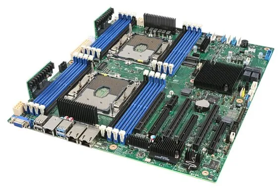 Intel Server Board S2600STQR - emolevy - Intel C628 - Intel Socket P - DDR4 RAM - SSI (Serveri)