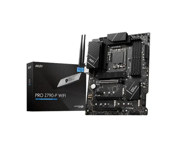 MSI PRO Z790-P WIFI Emolevy - Intel Z790 - Intel LGA1700-kanta - DDR5 RAM - ATX