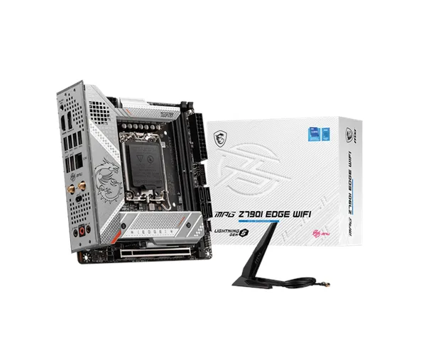 MSI MPG Z790I EDGE WIFI Emolevy - Intel Z790 - Intel LGA1700 -kanta - DDR5 RAM - Mini-ITX