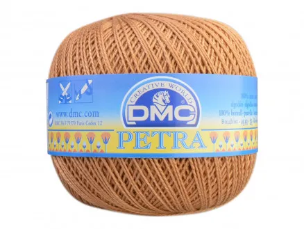 DMC Petra nro 5 Virkkauslanka Unicolor 5436 Karamelli