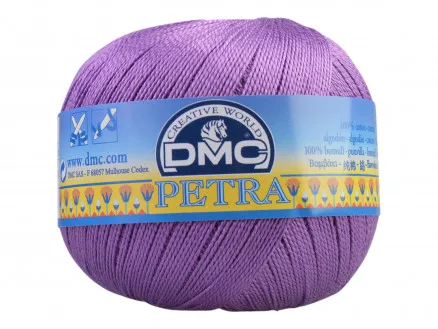 DMC Petra nro 5 Virkkauslanka Unicolor 53837 Lila