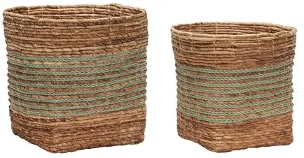 Hübsch Reveal Korit Mint/Luonnollinen 2 kpl:n setti