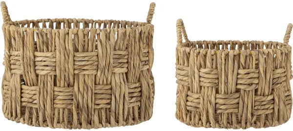 Pepita, kori, luonnollinen, H40x30 cm