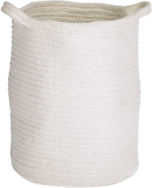 Abeni, kori, valkoinen, H30x25x25 cm