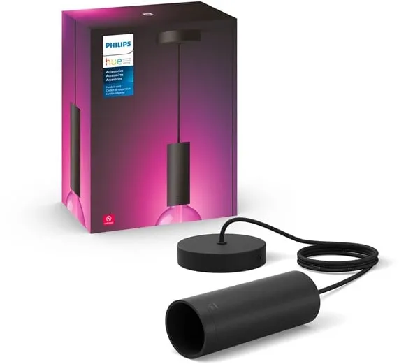 Philips Hue Lightguide -riippuvalaisin E27 Musta